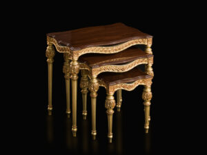 Karmen Klasik Zigon Sehpa Takımı