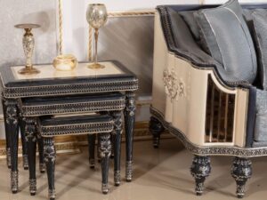 Vloni Klasik Zigon Sehpa Takımı